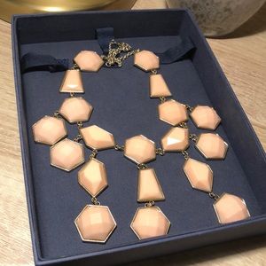 Pink statement necklace